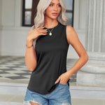 Zeagoo Women's Tank Top Sleeveless T-Shirt Basic Top (DE Only)