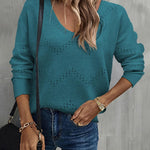 Zeagoo Women's Knitted Jumper Elegant Pullover (DE Only)