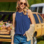Zeagoo Women's Shirt Casual T-Shirt Summer Top (DE Only)