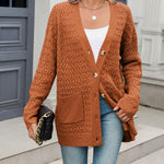 Zeagoo Womens Long Sleeve Chunky Cable Knit Cardigans