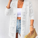 Zeagoo Womens 2025 Summer Crochet Cardigan Sweaters