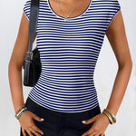Zeagoo Womens Tank Tops Ribbed Knit Crew Neck Shirts