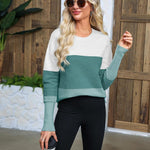 Zeagoo Women's Long Sleeve Sweater Casual Ribbed Knit Pullover