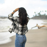 Zeagoo Women's Short Flannel Jacket (DE Only)