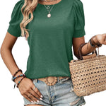 Zeagoo Women's T-Shirt Crew Neck Short Sleeve Tops (DE Only)