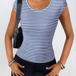 Zeagoo Womens Tank Tops Ribbed Knit Crew Neck Shirts