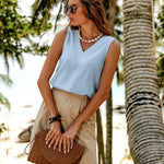 Zeagoo Women's Tank Tops Sleeveless Blouse Top (DE Only)