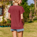Zeagoo Women's T-Shirt Summer Short Sleeve Shirt (DE Only)