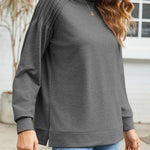 Zeagoo Womens Crewneck Sweatshirt Long Sleeve Tunic Tops