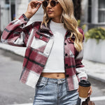 Zeagoo Women's Short Flannel Jacket (DE Only)
