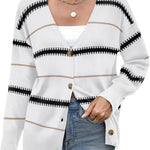 Zeagoo Women's Oversized Button Sweaters Open Front Cardigans