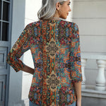 Zeagoo Womens 3/4 Length Sleeve Tunic Tops