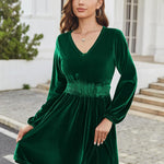 Zeagoo Women's Velvet Dress, Elegant Ball Dresses