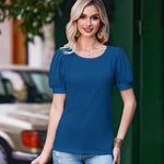 Zeagoo Women's T-Shirt Crew Neck Short Sleeve Tops (DE Only)