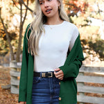 Zeagoo Women's Oversized Button Sweaters Open Front Cardigans