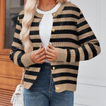 Zeagoo Women's Knit Cardigan Long Sleeve Open Front Cropped Jackets