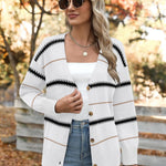 Zeagoo Women's Oversized Button Sweaters Open Front Cardigans