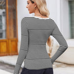 Zeagoo Women's Long Sleeve Scoop Neck Shirts