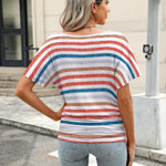 Zeagoo Women's Short Sleeve Shirts V Neck Blouse