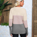 Zeagoo Women's Long Sleeve Sweater Casual Ribbed Knit Pullover
