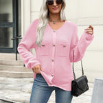 Zeagoo Womens Knit Cardigan Sweaters Button Down Shirts