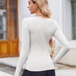Zeagoo Women's Long Sleeve Scoop Neck Shirts
