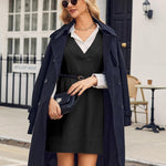 Zeagoo Women's Oversized Sweater Vest Dress V Neck Knit Pullover