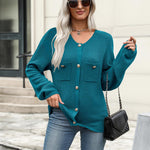 Zeagoo Womens Knit Cardigan Sweaters Button Down Shirts