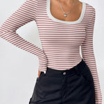 Zeagoo Women's Long Sleeve Scoop Neck Shirts