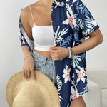 Zeagoo Womens Hawaiian Button Down Shirts Casual Floral Tropical Shirt