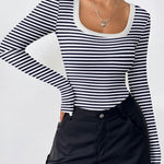 Zeagoo Women's Long Sleeve Scoop Neck Shirts