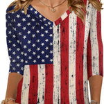 Zeagoo Womens 3/4 Length Sleeve Tunic Tops