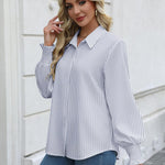 Zeagoo Womens Button Down Shirts Smocked Cuffed Blouse