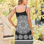 Zeagoo Women's Sleeveless Boho Beach Dress Floral Mini Sundress