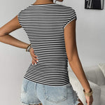 Zeagoo Womens Tank Tops Ribbed Knit Crew Neck Shirts