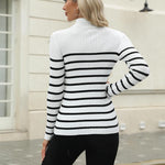 Zeagoo Women's Turtleneck Sweaters Fitted Long Sleeve Shirts