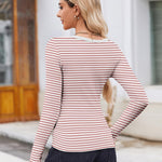 Zeagoo Women's Long Sleeve Scoop Neck Shirts