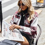 Zeagoo Women's Short Flannel Jacket (DE Only)