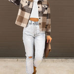 Zeagoo Women's Short Flannel Jacket (DE Only)