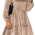 Zeagoo Women's Long Sleeve Elegant Velvet Dress (DE Only)