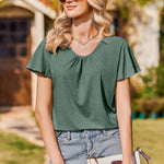 Zeagoo Women's T-Shirt Summer Short Sleeve Shirt (DE Only)