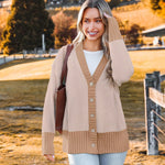 Zeagoo Women's Open Front Oversized Soft Knit Sweater Cardigan