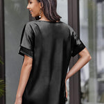 Satin Silk Blouse Tops - Zeagoo (Us Only)