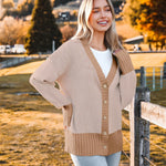 Zeagoo Women's Open Front Oversized Soft Knit Sweater Cardigan