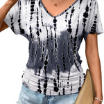 Zeagoo Women's Short Sleeve Shirts V Neck Blouse