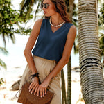 Zeagoo Women's Tank Tops Sleeveless Blouse Top (DE Only)