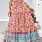 Zeagoo Womens Casual Maxi Skirts High Waist Boho Skirts