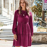 Zeagoo Women's Velvet Dress Elegant Evening Dress