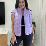 Zeagoo Womens Puffer Vest Ladies Sleeveless Zip Up Outerwear
