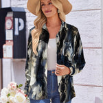 Zeagoo Womens Button Down Shirt Long Sleeve Blouse Business Work Tops Dressy Casual Floral Printed Outfits with Pocket